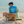 Load image into Gallery viewer, Blue Turtle Tank Top
