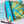 Load image into Gallery viewer, กระเป๋าสะพายข้าง แบบพับได้ ลายใบตอง Tropical : Foldable Bag No1