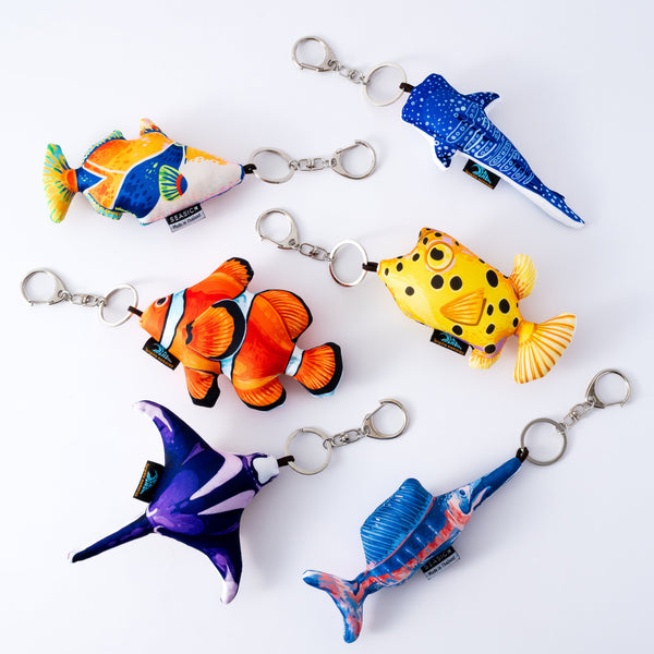 Ocean Plush  Keychain