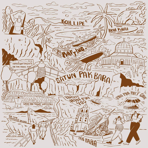 Satun–Pak Bara Explorer Oversize Tee