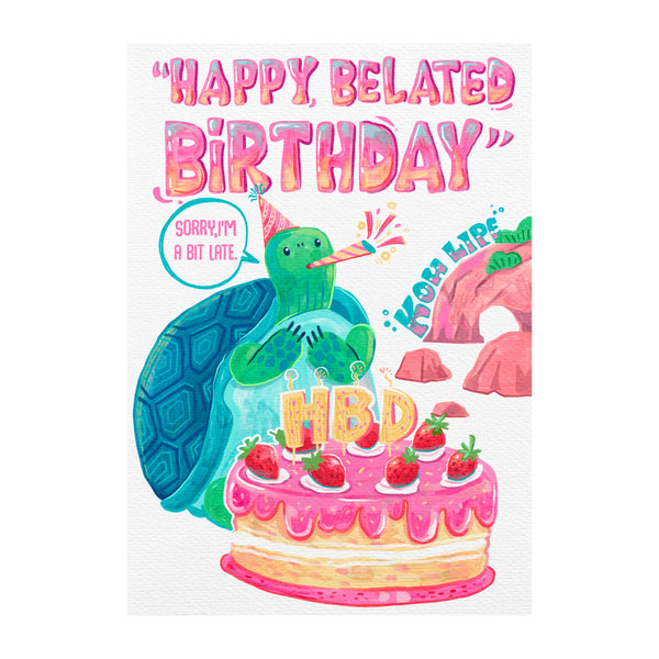 Sorry I'm late ,Belated Birthday