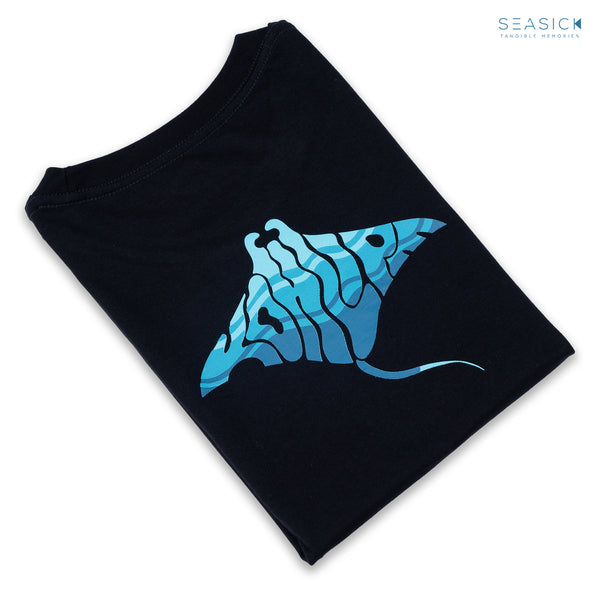 Black Manta Ray Tank Top