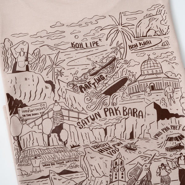 Satun–Pak Bara Explorer Oversize Tee