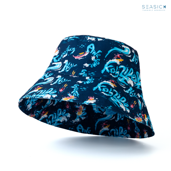 Bucket Hat (Blue Awesome KOH LIPE)