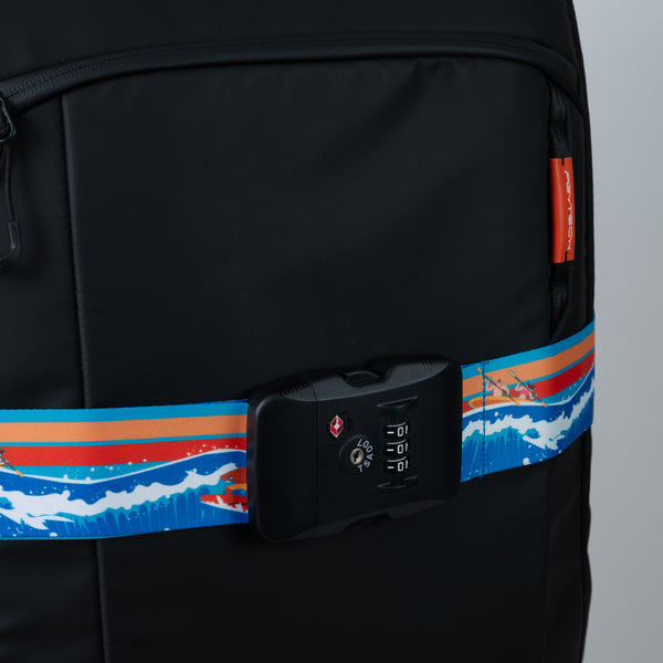 Enjoy the wave [Luggage strap]