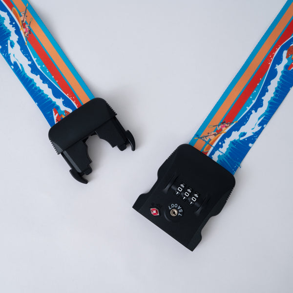 Enjoy the wave [Luggage strap]