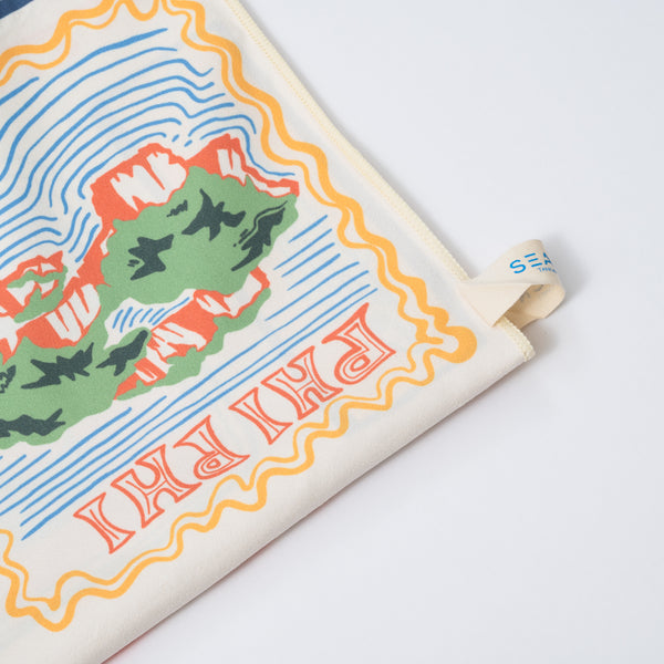 Andaman microfiber beach towel