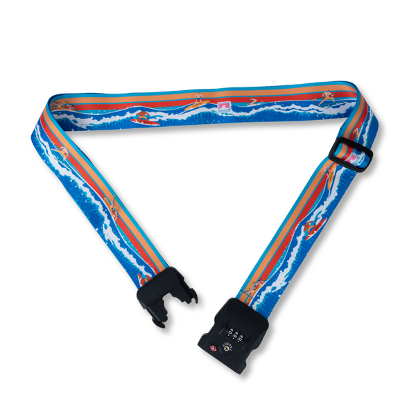Enjoy the wave [Luggage strap]