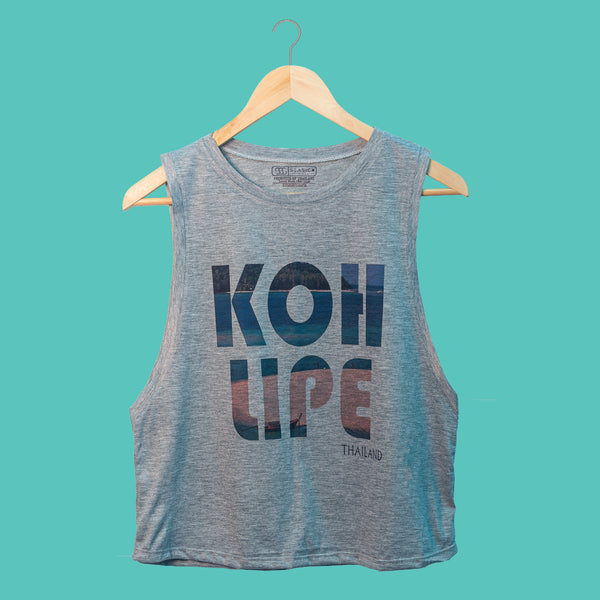 เสื้อกล้ามเว้าข้าง  KOH LIPE ORIGINAL PRINTED VEST TOP