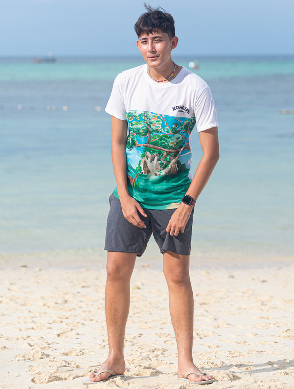 เสื้อยืด  KOH LIPE WATER COLOR