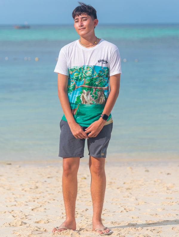 เสื้อยืด  KOH LIPE WATER COLOR